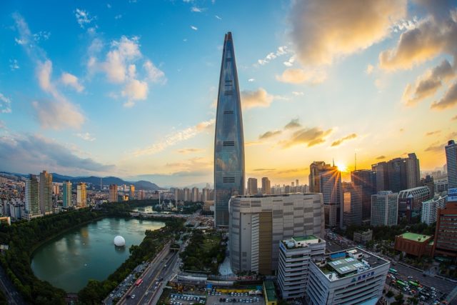 Lotte World Tower , Bakal Menjadi Menara Tertinggi Kelima Di Dunia ...