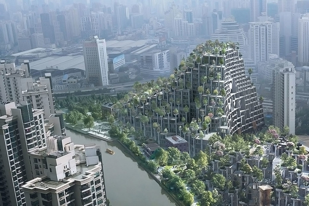 Pembangunan 1000 Pohon Studio Heatherwick Di Shanghai Berjalan Lancar ...